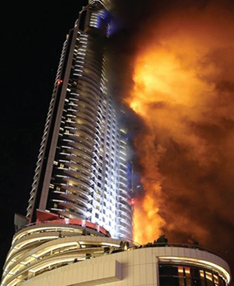 Address Hotel fire in Dubai