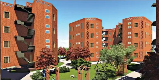 Cost Efficient Fenestrations Case Study: Slum Rehabilitation, Kathputli Colony, New Delhi