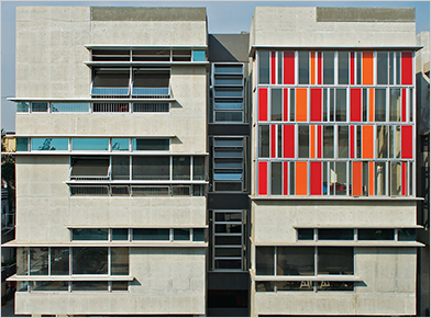  facade design of the Green Acres Academy