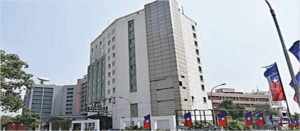 Chennai Fortel Hotel (in front of railway station) - outside 110 dB, inside 37dB