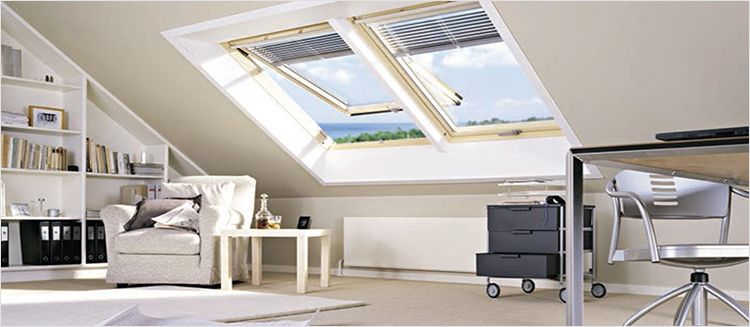 Skylights are an excellent source of natural light