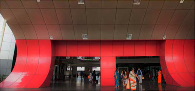 The Entrance to the Station