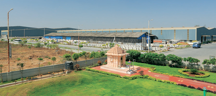External view of the KalingaStone factory