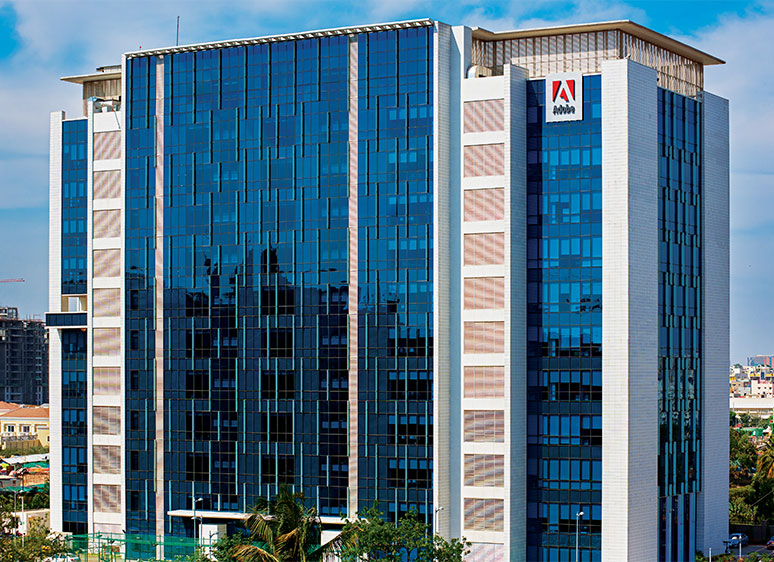 External Cladding Panels at Adobe Corporate Project