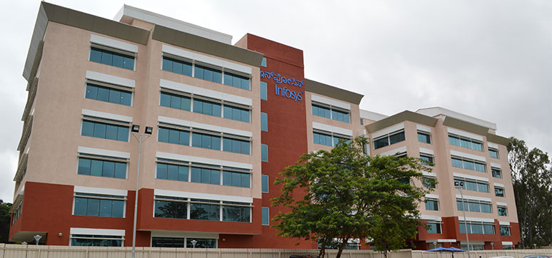 Infosys office at Bengaluru (M&C Building) – A LEED Platinum-rated project and among the first in India to use radiant panels based on cooling technology