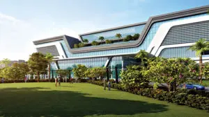 South Facade Design Of The Project