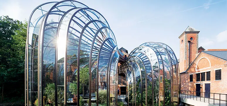 Façade Design Bombay Sapphire Distillery, London
