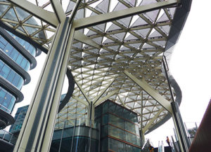 Triangulated Skylight Cassette System - Facades China