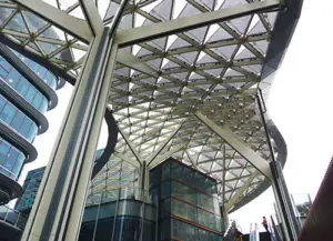 Triangulated Skylight Cassette System - Facades China