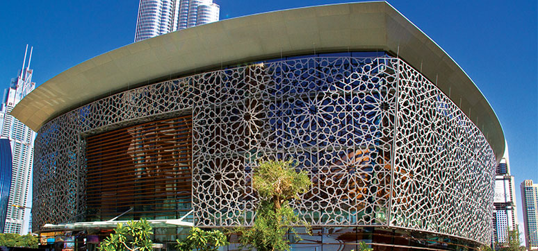 Glass Facade at Opera House Dubai