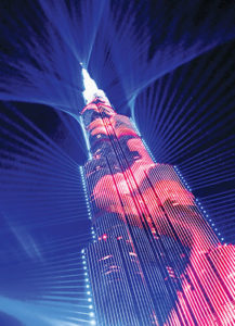 Burj Khalifa Dubai - Media Facades