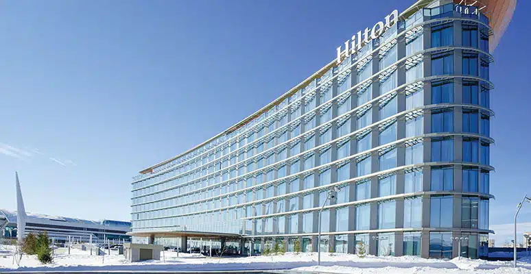 Hotel Façade at Expo Hotel Astana Kazakhstan