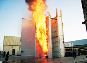 BS 8414 Fire Performance Test