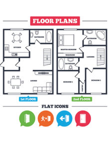 Fire Strategy Floor Plans