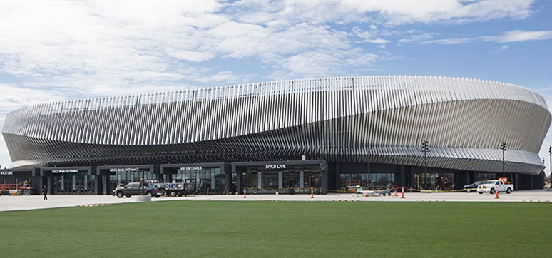 Façade Design Nassau Veterans Memorial Coliseum Uniondale United States