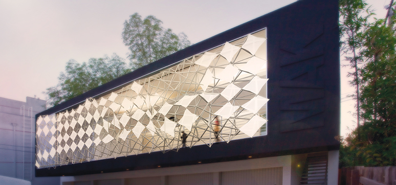 Dynamic Facade Systems at MAK’s Exhibition Space in Los Angeles, California
