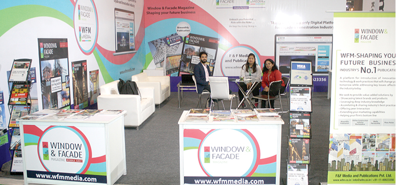 Window and Facade Magazine Stall at the Zak Expo 2019