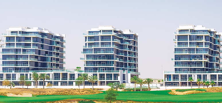 Architectural Glass Building - Akoya, Dubai, UAE