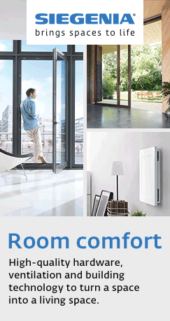 High quality hardware, ventilation and building technology from Siegenia