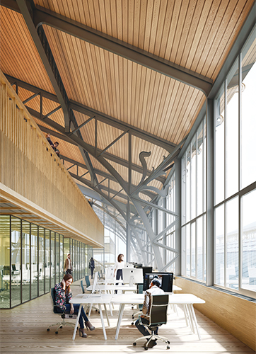 Interior Design at Gare Maritime, Brussels, Belgium