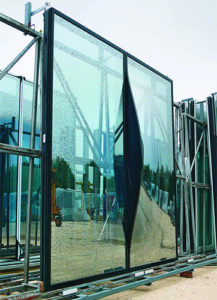 Glass Facades Module for vertical Section