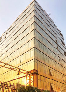  building design of Riana Towers, Noida - AIS Sunshield