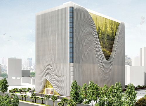 Future façades Design for Urban Zen Project