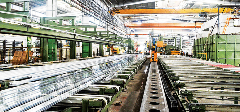 Press conveyor belt, P6, Aluminium Extrusions Plant - 1 