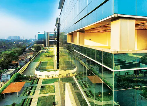 Glass facade design