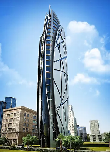 Facade design of Spimaco Tower - Riyadh