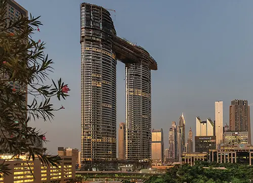 The two towers of Sky 