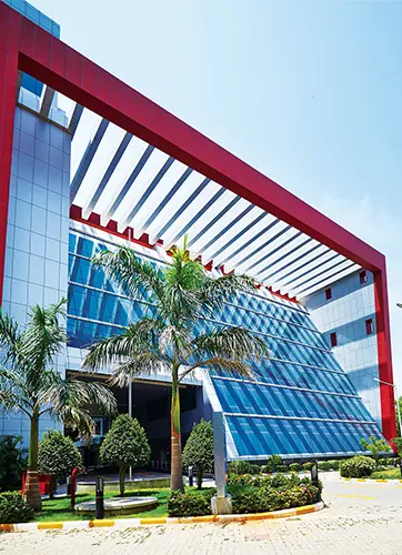 Facade Design at BSNL Greams Road, Chennai
