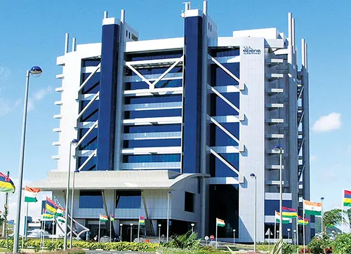 Facade Design at Ebene Cyber Tower, Mauritius