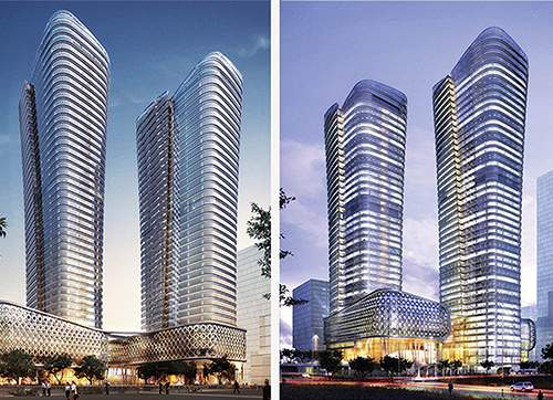Innovative façade systems - Ziraat Bank Headquarters Complex, Turkey
