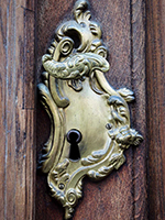Door Lock Hardware - Antique