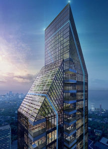 Washington House is a 43 floors luxury residential tower