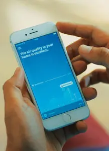 Indoor Air Quality App for Controller Ventilation System