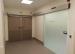Operation theater door design