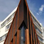 Liberating fins - NITTE Meenakshi School of Architecture, Bangalore