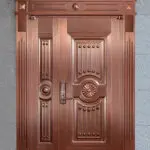 Copper door