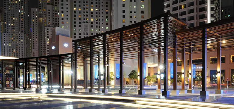 The Beach, Dubai - An iconic vista of Dubai’s waterfront, designed by Benoy is a mixed-use retail, leisure and food and beverage multiplex that seamlessly integrates into the surroundings