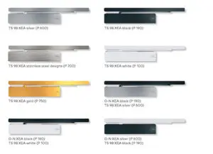 Dormakaba TS 98 Xea - Door Closers which architects and designers can play with like a Lego toy