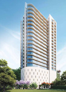 Façade design at Lodha Seamont – Walkeswar, Mumbai