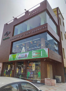 A commercial project by Greenlam – GROCERA at Jamshedpur, Jharkhand (Design Nos. & Name: 9201 – Premio & 9205 Citron Stone)