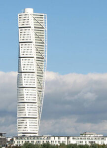 The Turning Torso, Malmo, Sweden Project designed by Santiago Calatrava