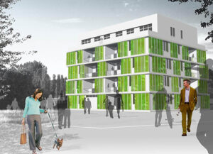 Algae bioreactor panels for appartments in Hamburg - Studio Parametric Curiosity India