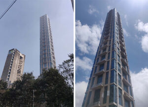 The architectural design of The 42 is a perfect ‘square’ in plan rising high to 250m in height