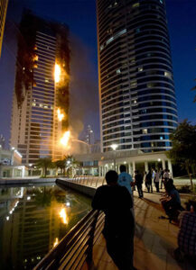 Fire Safe cladding design in UAE