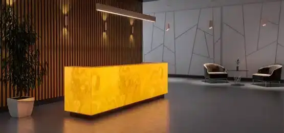 CMC Unveils Translucent Porcelain Slabs from its Kalesinterflex Range