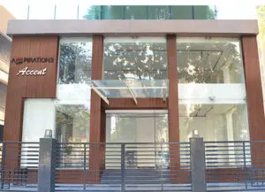 Outlet facia cladding